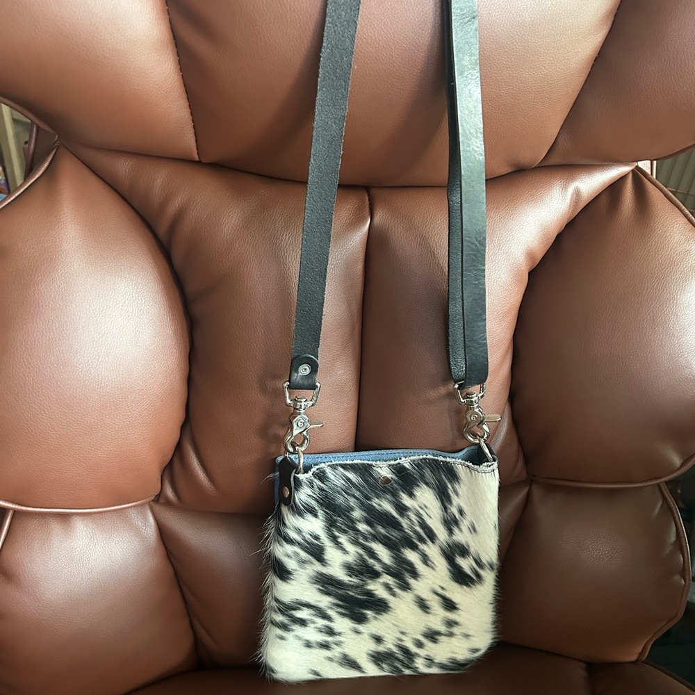 Leather & hide Crossbody Bag